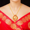 Premium Gold Plated Ganesha Tie Chain image 0