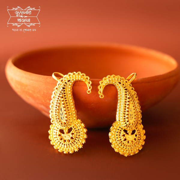 Stylish Gold Plated Chakrabali Amkalki Full Kaan image 0
