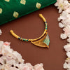 Stylish Gold Plated Anurika Necklace Hasuli with Earrings image 0