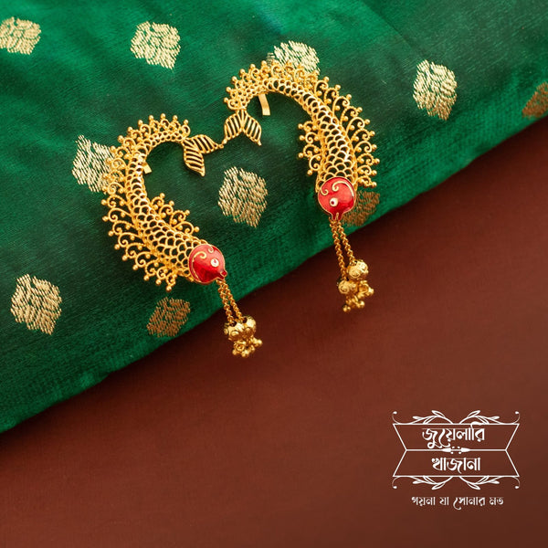 Premium Gold Plated Meenakshi Full Kaan image 0