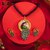 Stylish Gold Plated Round Peacock Shell Pendant image 0