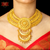 Premium Gold Plated Chandbali Chatai Necklace image 0