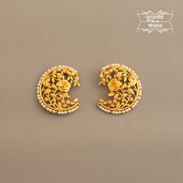 Premium Gold Plated Rukmini Full Kaan image 0
