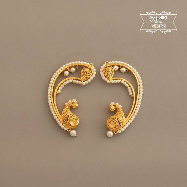Premium Gold Plated Mayuri Full Kaan image 0