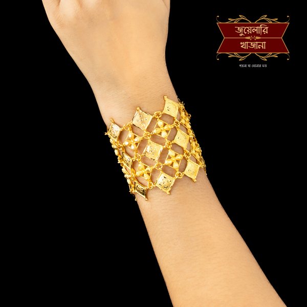 Stylish Gold Plated flexible box mantasha image 1