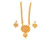 Trendy Gold Plated Sitahar with Earrings image 0