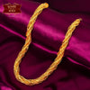 Stylish Gold Plated 30 Inch Spiral Chain image 0