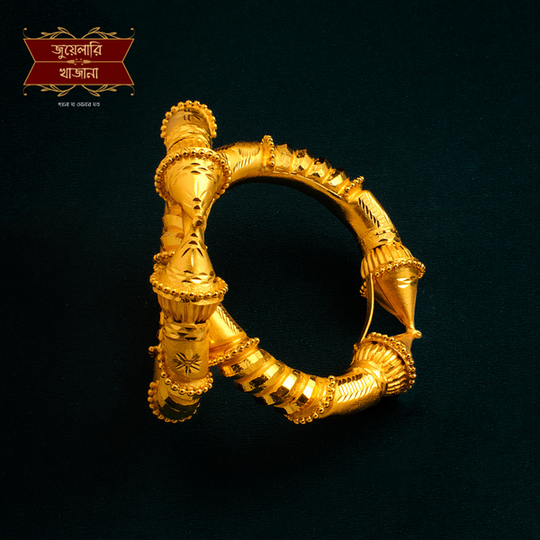 Premium Gold Plated Reji Naksha Bala image 0