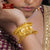 Premium Gold Plated Floral Kharu with khilan image 0