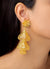 Stylish Two Layer Gold Plated Jhumka image 0