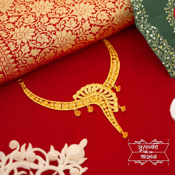 Premium Gold Plated Briddhi Necklace image 0