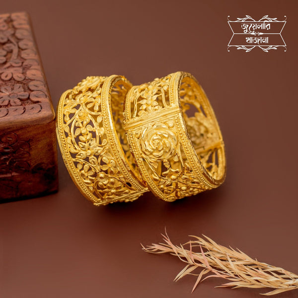 Premium Gold Plated Sabeki Golap Chur image 0
