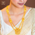Premium Gold Plated Jiniya Sitahar with Earrings