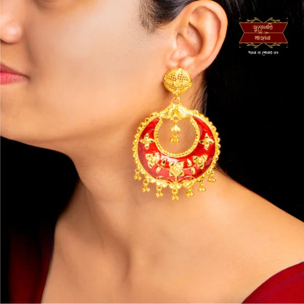 Exclusive Gold Plated Minakari Kanbali