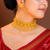 Premium Gold Plated Rajeshwari Choker with Earrings