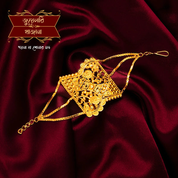 Beautiful Gold Plated Bridal Mantasha