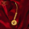 Stylish Gold Plated Floral Vine Tikli
