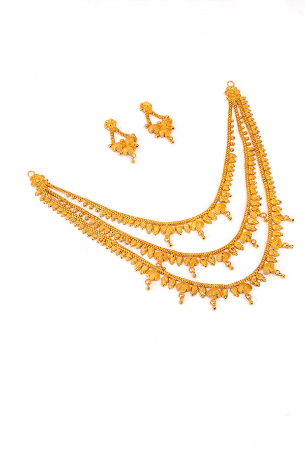 Lightweight Lahari Necklace with Earrings image 0