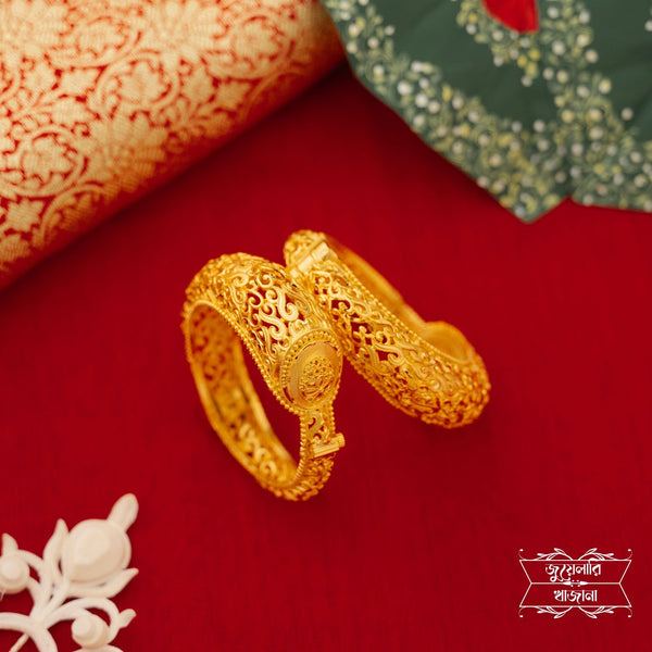 Premium Gold Plated Trina Chur Bala bangle - 2.8, Piece image