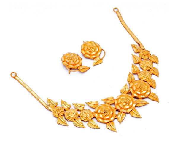 Trendy Golap Necklace with Earrings image 0