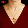 Trendy Gold Plated Clown Fish Pendant image 0