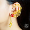 Premium Gold Plated Meenakshi Full Kaan image 1