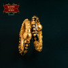 Premium Gold Plated Bahubali Black Minakari Bala image 0