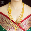 Premium Gold Plated Triparna Lahari with Earrings image 0