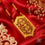 Premium Gold Plated Rajani Pendant with Earrings