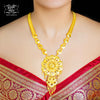 Premium Gold Plated Purna Sitahar with Earrings image 1
