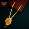 Premium Gold Plated Heart Shaped Sitahar with Earrings