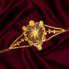 Trendy Gold Plated Floral Mantasha image 0