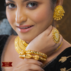 Premium Gold Plated Makar Mukh Bala image 1