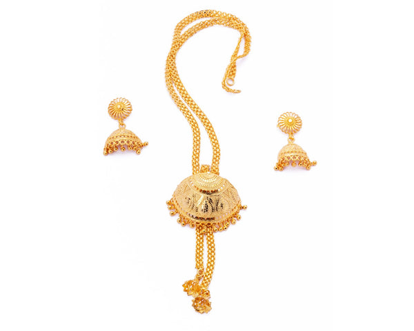 Half Jhumko Tie Chain image 0