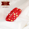 Unique Gold Plated Pyach Farfo Buti Pola Bangle Pair - 2.8 image