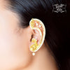 Premium Gold Plated Mayuri Full Kaan image 1