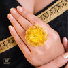 Premium Gold Plated Anatolian Rosette Ring