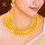 Premium Gold Plated Tanvi Chatai Necklace with Earrings