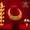 Premium Gold Plated Samprikta Pearl Necklace