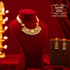 Premium Gold Plated Parinita Pearl Necklace