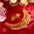 Premium Gold Plated Kamalika Necklace with Earrings