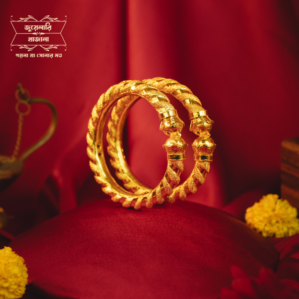 Premium Gold Plated Diamond Pyach Ruli Bala
