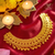 Premium Gold Plated Asmi Necklace with Earrings