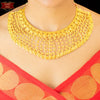 Premium Gold Plated Vine Necklace with Earrings