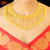 Premium Gold Plated Vine Necklace with Earrings