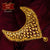 Premium Gold Design Bridal Jhalor Necklace with Earrings