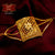 Stylish Gold Plated Square Mantasha