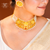 Premium Gold Plated Kusumita Choker with Earrings
