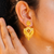 Stylish Gold Plated Elara Kanbali Earrings