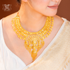 Premium Gold Plated Swarna Manjuri Necklace with Earrings